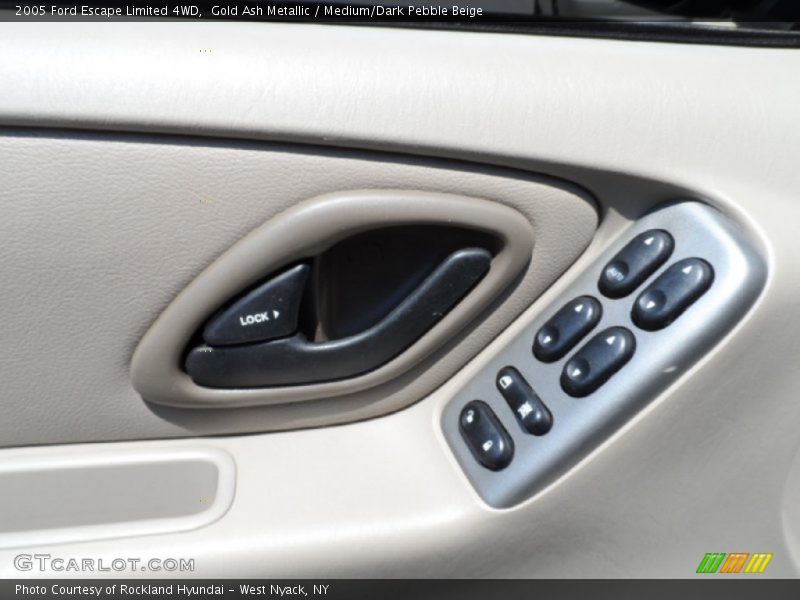 Gold Ash Metallic / Medium/Dark Pebble Beige 2005 Ford Escape Limited 4WD