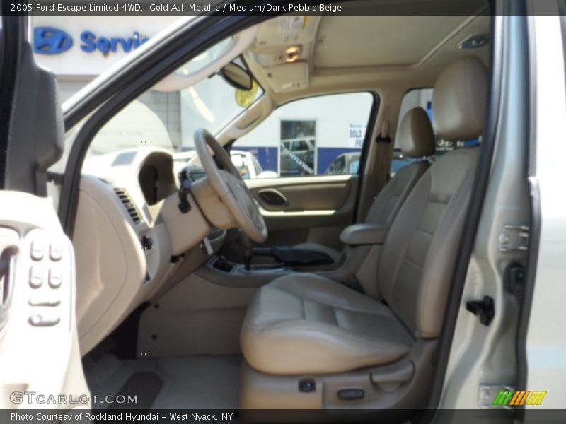 Gold Ash Metallic / Medium/Dark Pebble Beige 2005 Ford Escape Limited 4WD