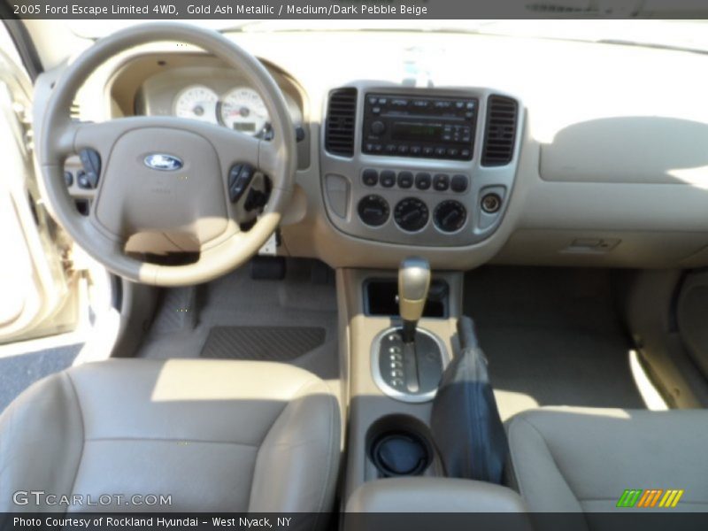 Gold Ash Metallic / Medium/Dark Pebble Beige 2005 Ford Escape Limited 4WD