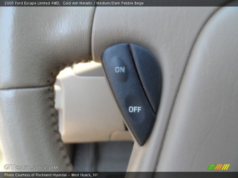 Gold Ash Metallic / Medium/Dark Pebble Beige 2005 Ford Escape Limited 4WD