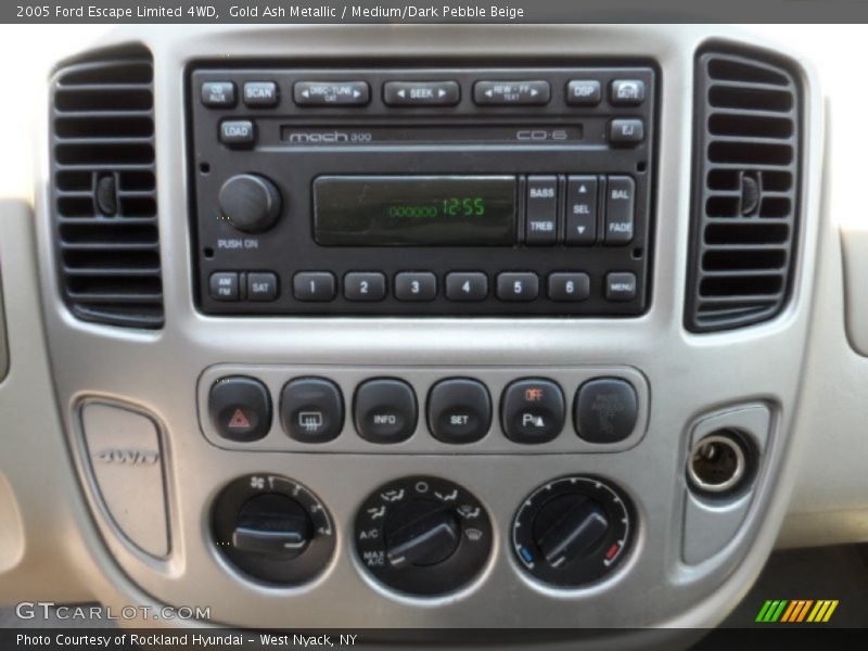 Gold Ash Metallic / Medium/Dark Pebble Beige 2005 Ford Escape Limited 4WD