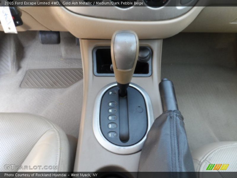 Gold Ash Metallic / Medium/Dark Pebble Beige 2005 Ford Escape Limited 4WD