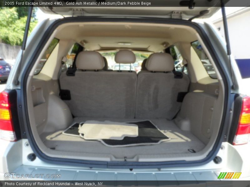 Gold Ash Metallic / Medium/Dark Pebble Beige 2005 Ford Escape Limited 4WD