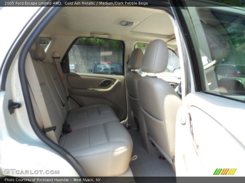 Gold Ash Metallic / Medium/Dark Pebble Beige 2005 Ford Escape Limited 4WD