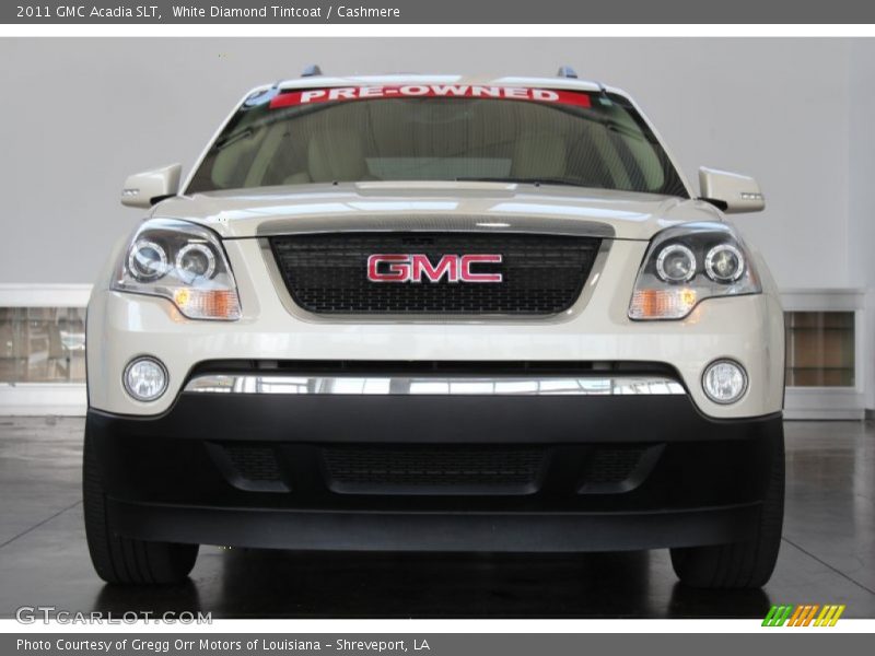 White Diamond Tintcoat / Cashmere 2011 GMC Acadia SLT