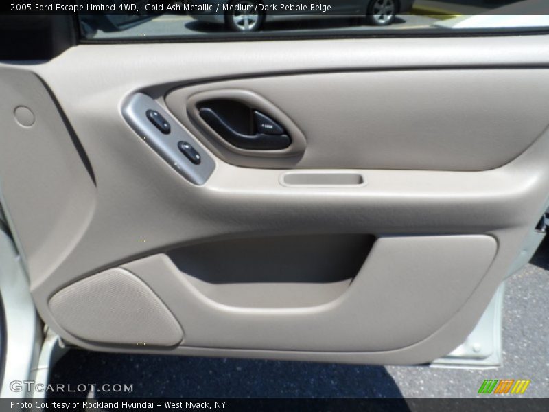 Gold Ash Metallic / Medium/Dark Pebble Beige 2005 Ford Escape Limited 4WD