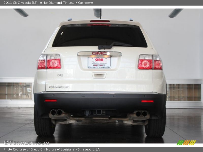 White Diamond Tintcoat / Cashmere 2011 GMC Acadia SLT