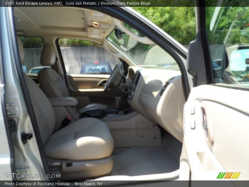 Gold Ash Metallic / Medium/Dark Pebble Beige 2005 Ford Escape Limited 4WD