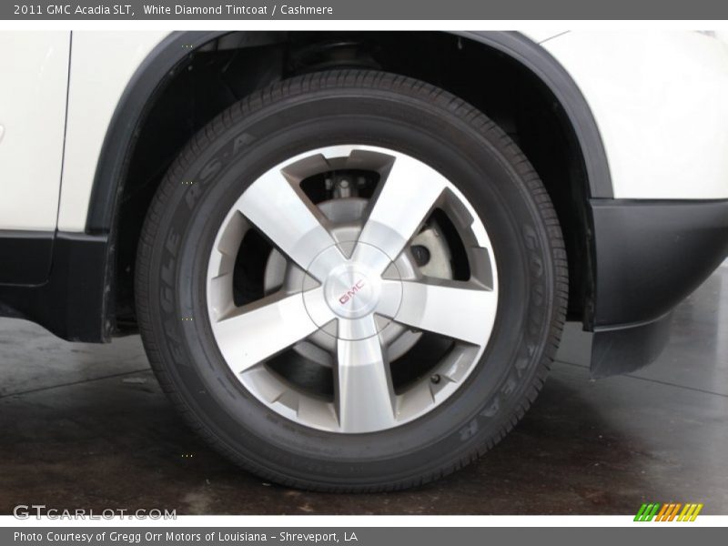 White Diamond Tintcoat / Cashmere 2011 GMC Acadia SLT