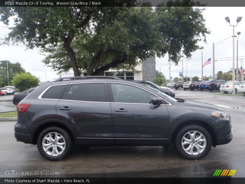 Meteor Gray Mica / Black 2013 Mazda CX-9 Touring