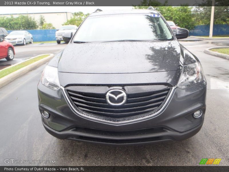 Meteor Gray Mica / Black 2013 Mazda CX-9 Touring