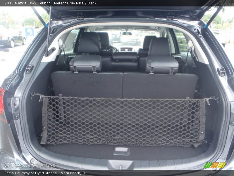 Meteor Gray Mica / Black 2013 Mazda CX-9 Touring