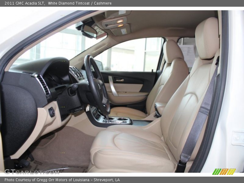 White Diamond Tintcoat / Cashmere 2011 GMC Acadia SLT