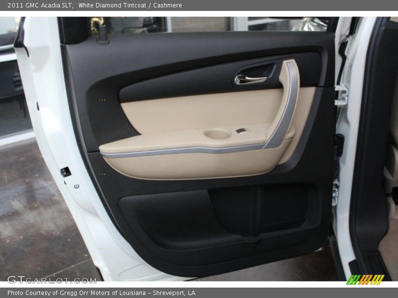 White Diamond Tintcoat / Cashmere 2011 GMC Acadia SLT