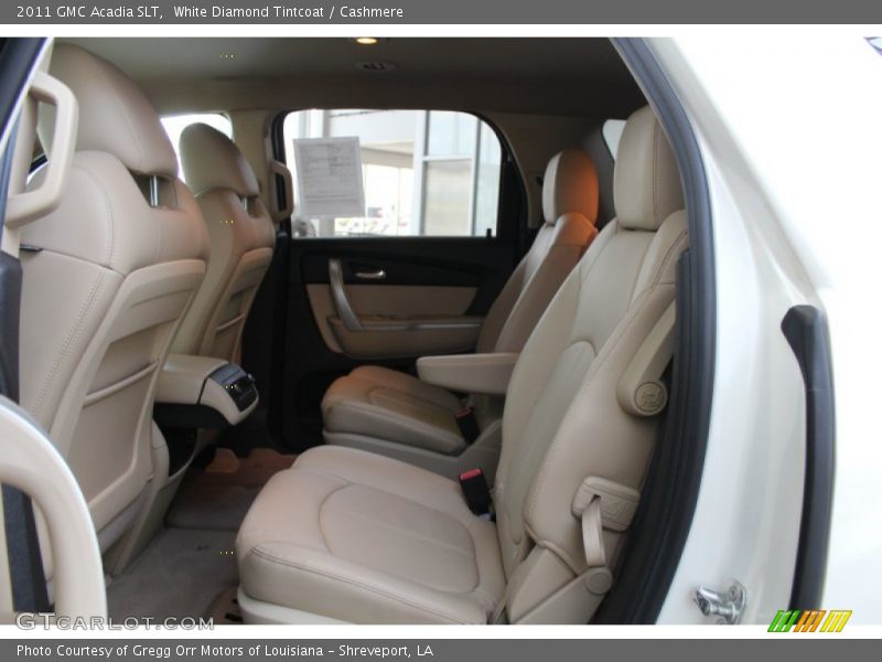 White Diamond Tintcoat / Cashmere 2011 GMC Acadia SLT