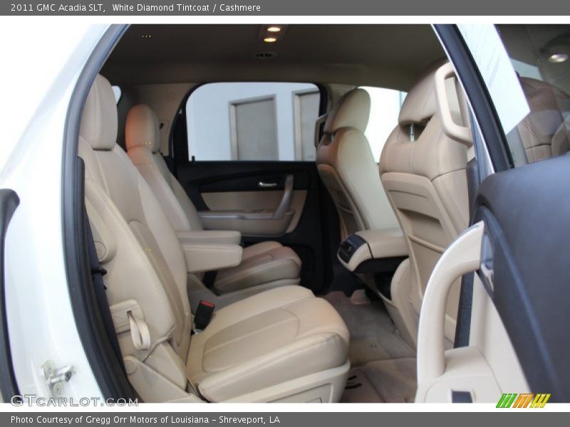 White Diamond Tintcoat / Cashmere 2011 GMC Acadia SLT