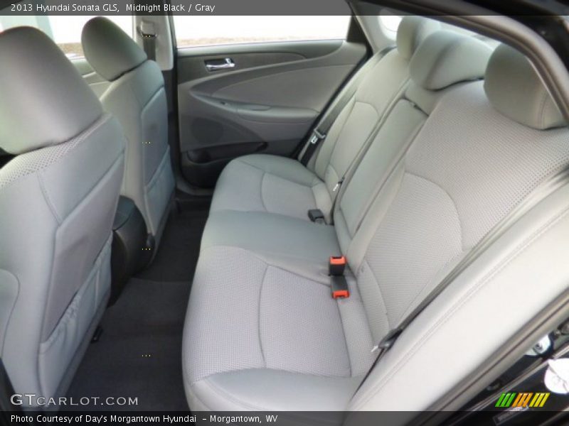 Midnight Black / Gray 2013 Hyundai Sonata GLS