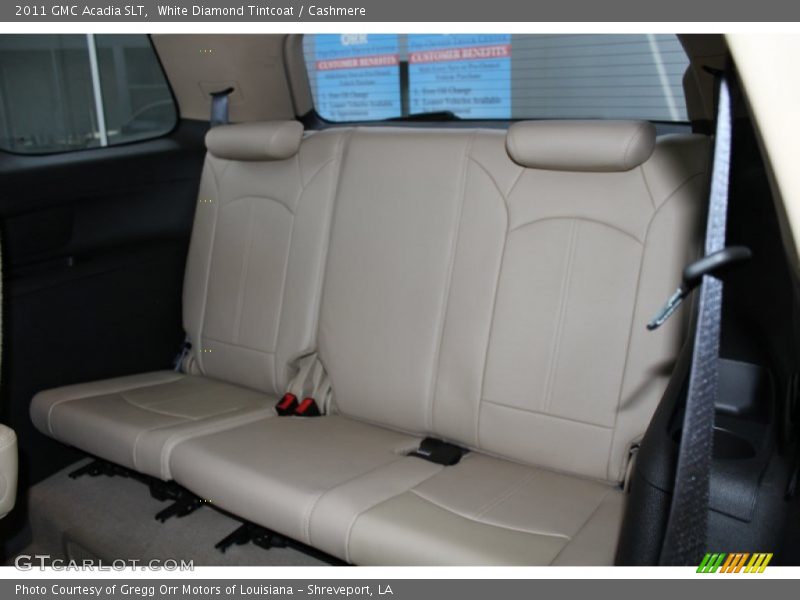 White Diamond Tintcoat / Cashmere 2011 GMC Acadia SLT