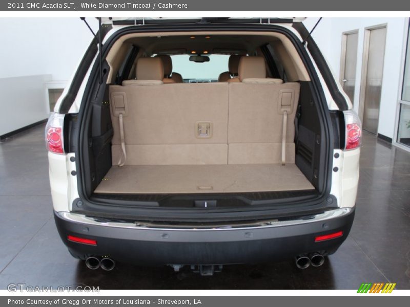 White Diamond Tintcoat / Cashmere 2011 GMC Acadia SLT