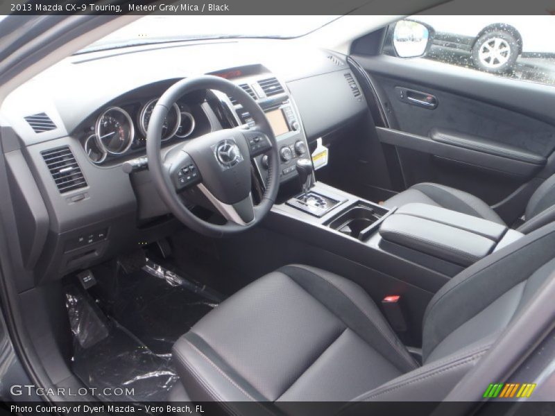 Black Interior - 2013 CX-9 Touring 