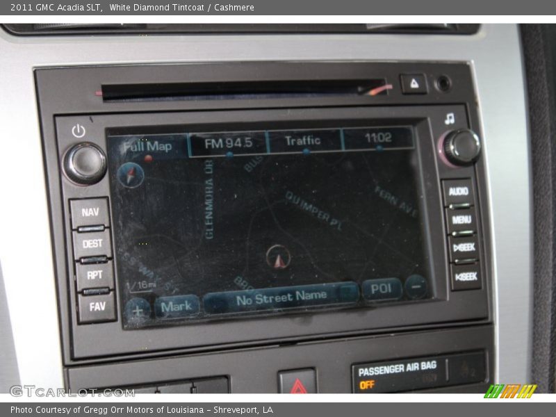 White Diamond Tintcoat / Cashmere 2011 GMC Acadia SLT