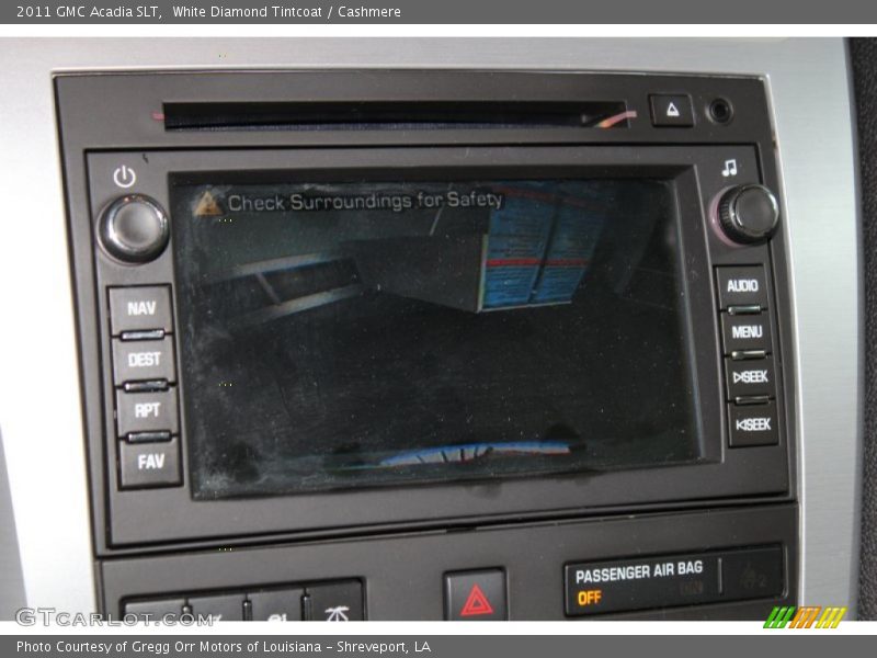 White Diamond Tintcoat / Cashmere 2011 GMC Acadia SLT