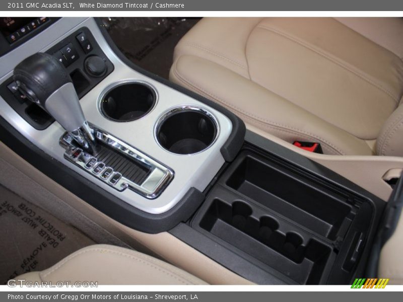White Diamond Tintcoat / Cashmere 2011 GMC Acadia SLT