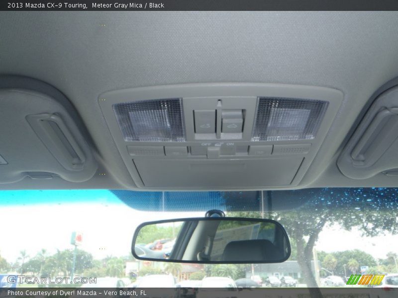 Meteor Gray Mica / Black 2013 Mazda CX-9 Touring