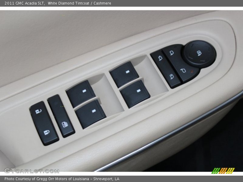 White Diamond Tintcoat / Cashmere 2011 GMC Acadia SLT