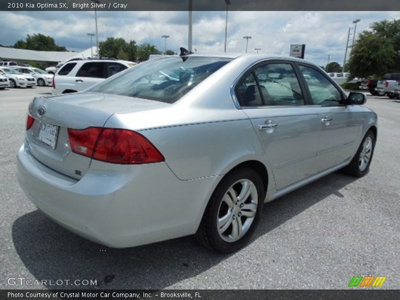 Bright Silver / Gray 2010 Kia Optima SX