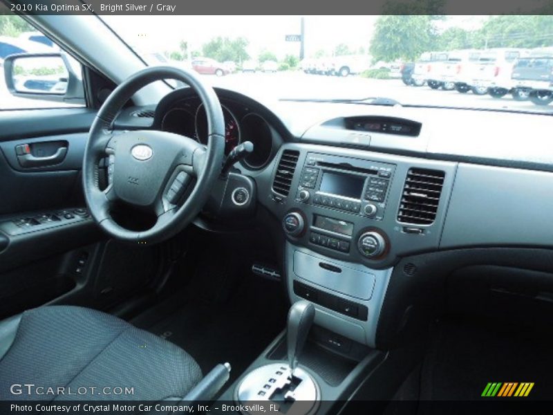 Bright Silver / Gray 2010 Kia Optima SX