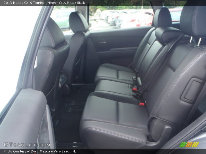 Rear Seat of 2013 CX-9 Touring