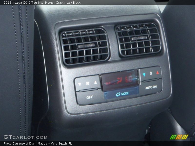 Meteor Gray Mica / Black 2013 Mazda CX-9 Touring