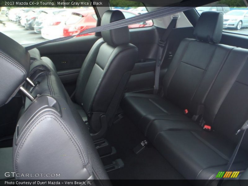 Meteor Gray Mica / Black 2013 Mazda CX-9 Touring
