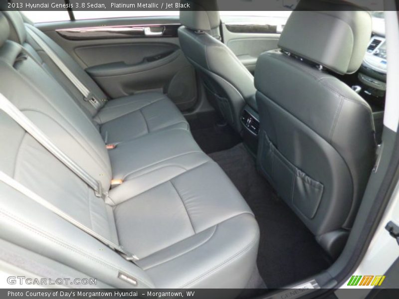 Platinum Metallic / Jet Black 2013 Hyundai Genesis 3.8 Sedan