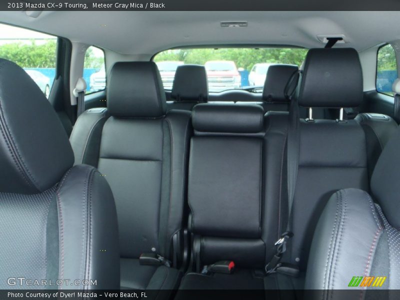 Meteor Gray Mica / Black 2013 Mazda CX-9 Touring