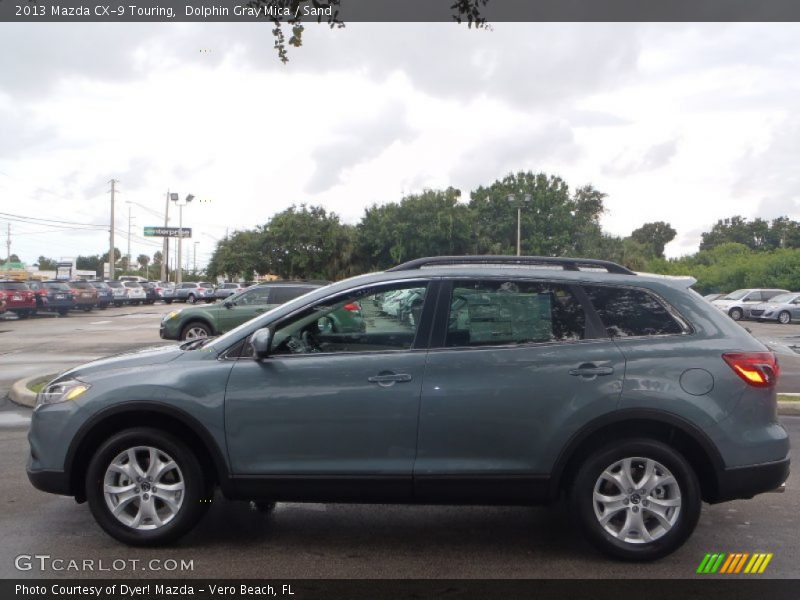 Dolphin Gray Mica / Sand 2013 Mazda CX-9 Touring
