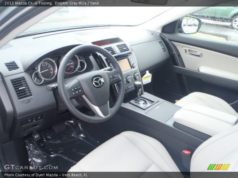 Sand Interior - 2013 CX-9 Touring 