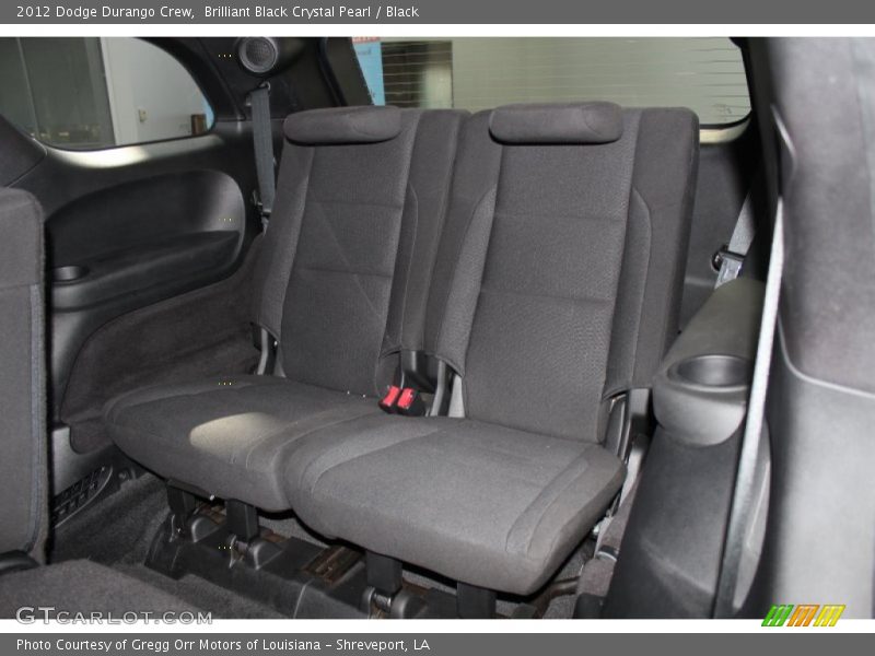 Brilliant Black Crystal Pearl / Black 2012 Dodge Durango Crew