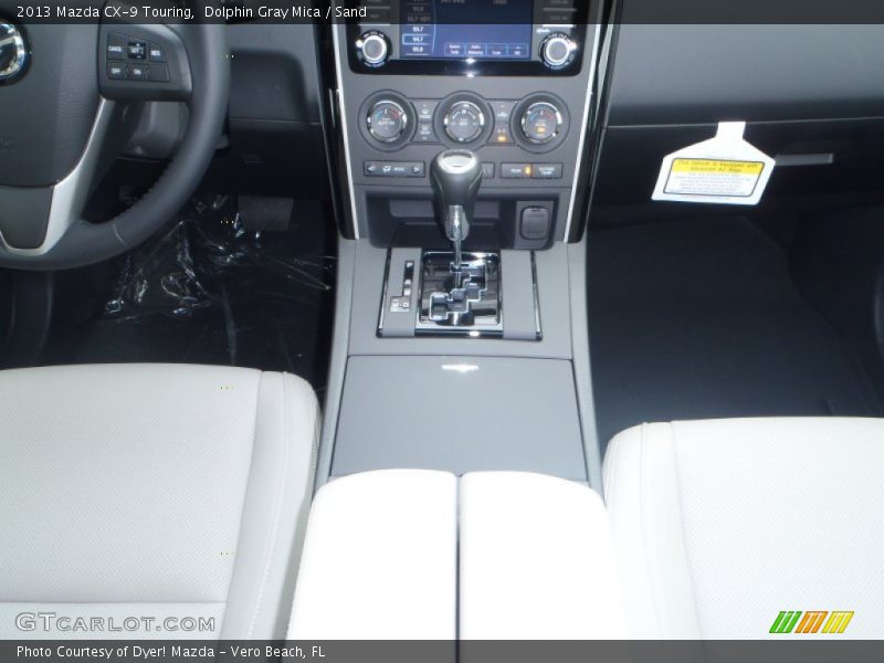 Dolphin Gray Mica / Sand 2013 Mazda CX-9 Touring