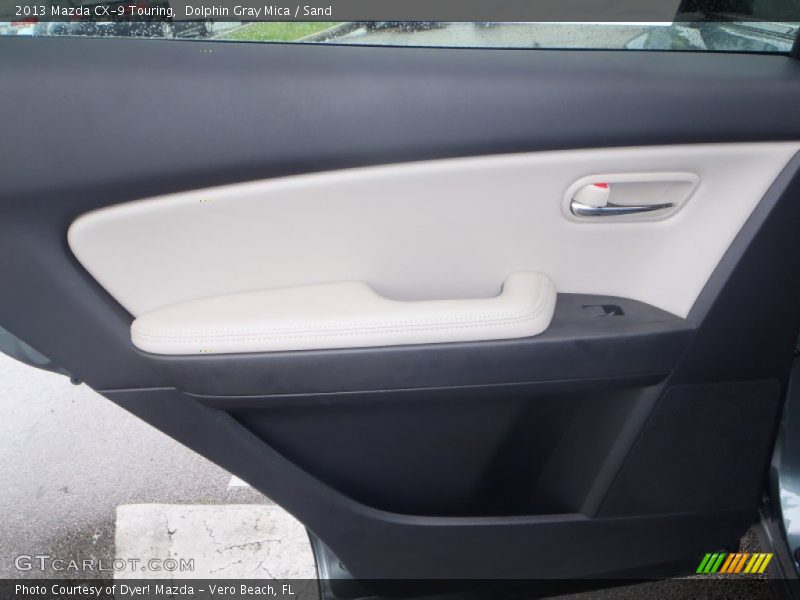 Dolphin Gray Mica / Sand 2013 Mazda CX-9 Touring