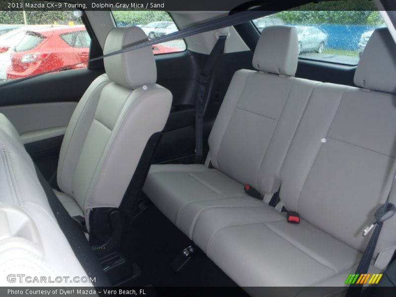 Rear Seat of 2013 CX-9 Touring