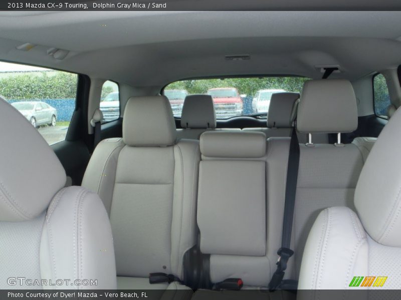 Rear Seat of 2013 CX-9 Touring