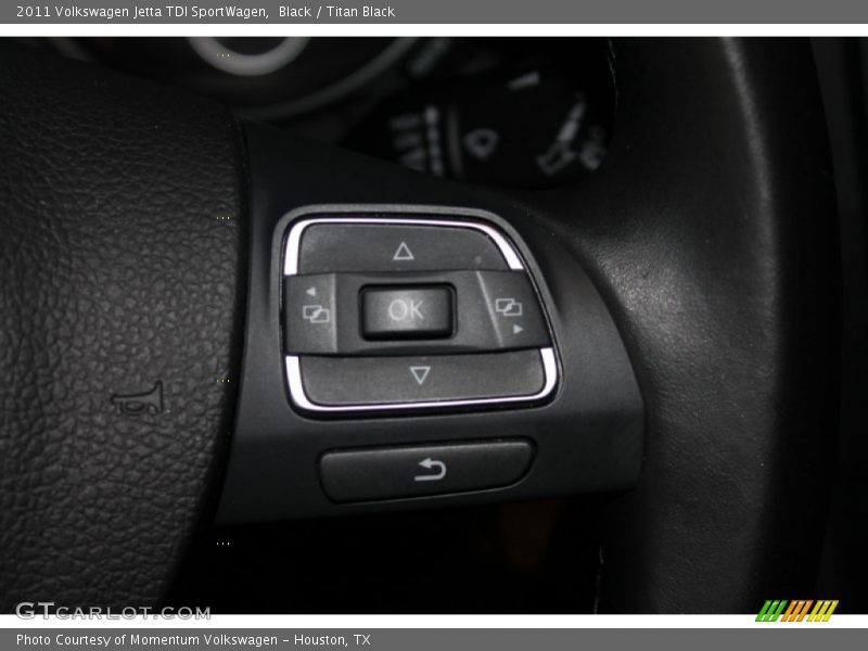 Black / Titan Black 2011 Volkswagen Jetta TDI SportWagen