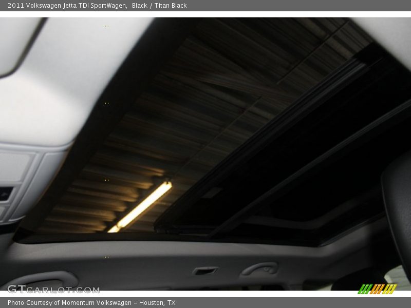 Black / Titan Black 2011 Volkswagen Jetta TDI SportWagen