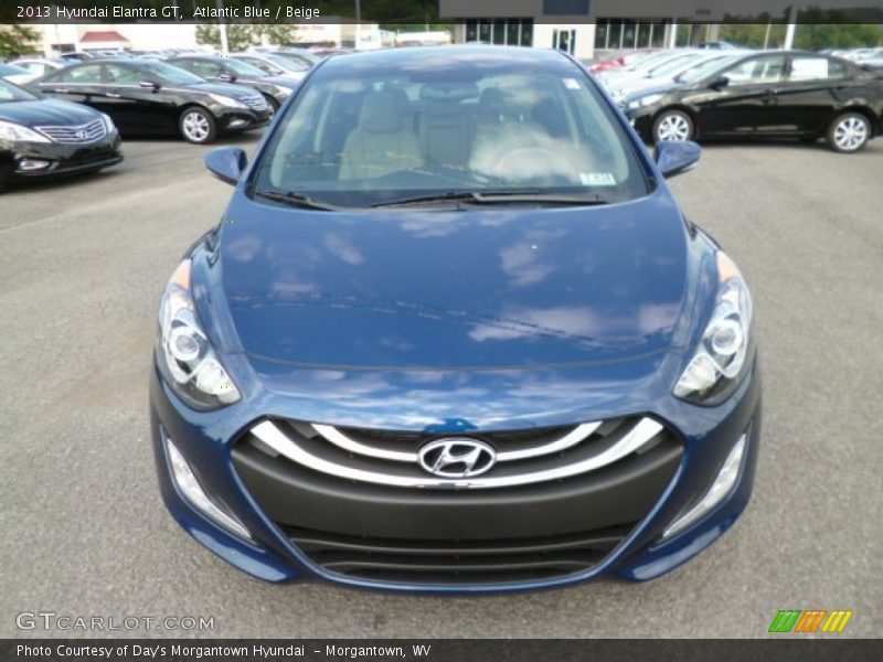 Atlantic Blue / Beige 2013 Hyundai Elantra GT