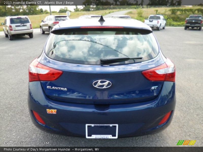 Atlantic Blue / Beige 2013 Hyundai Elantra GT