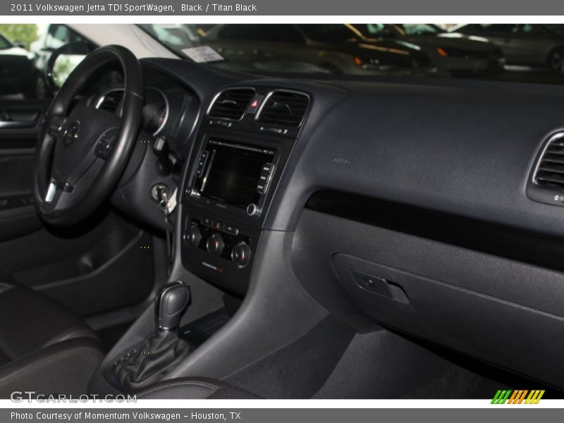 Black / Titan Black 2011 Volkswagen Jetta TDI SportWagen