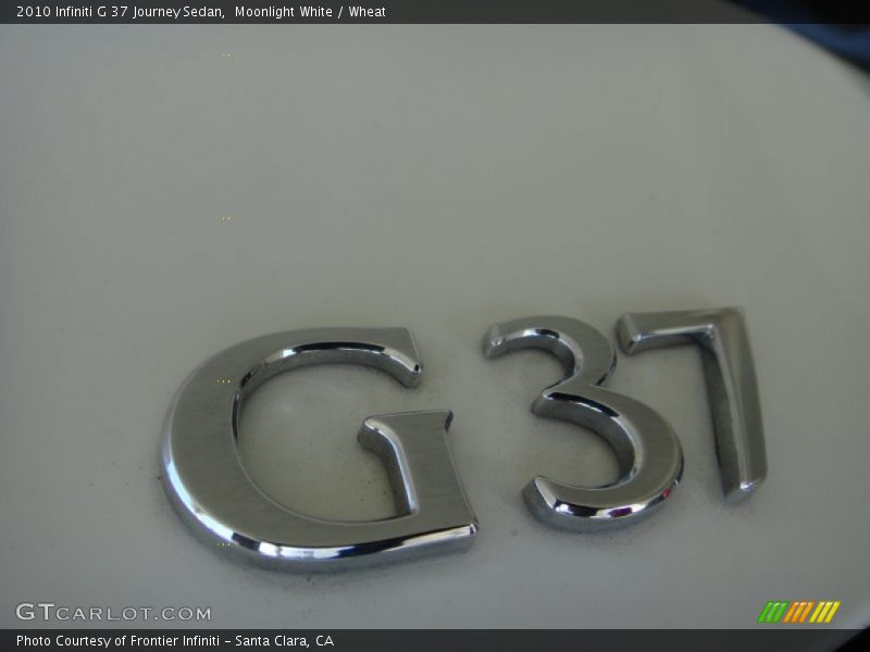 Moonlight White / Wheat 2010 Infiniti G 37 Journey Sedan