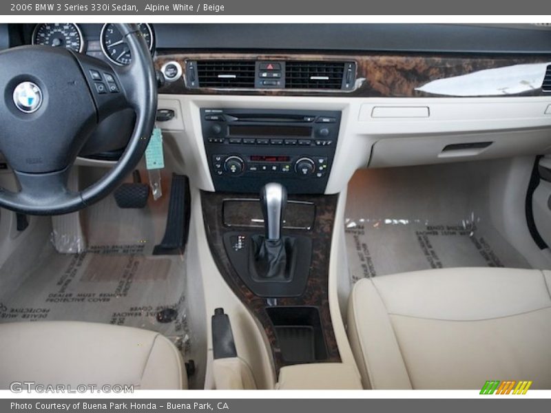 Alpine White / Beige 2006 BMW 3 Series 330i Sedan